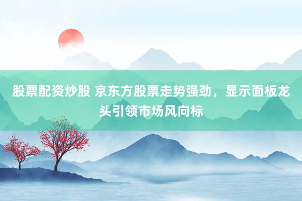 股票配资炒股 京东方股票走势强劲，显示面板龙头引领市场风向标