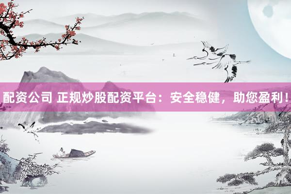 配资公司 正规炒股配资平台：安全稳健，助您盈利！